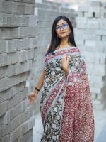 Handloom Cotton Saree Collection 0121 - Image 13