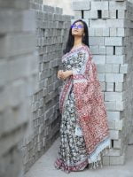 Handloom Cotton Saree Collection 0121 - Image 14