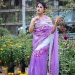 Luxury Edition moslin Saree Collection 0137