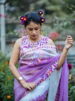Luxury Edition moslin Saree Collection 0137 - Image 27