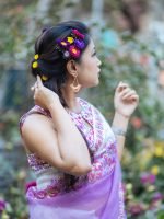 Luxury Edition moslin Saree Collection 0137 - Image 29