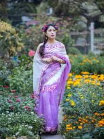 Luxury Edition moslin Saree Collection 0137 - Image 30