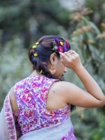 Luxury Edition moslin Saree Collection 0137 - Image 3