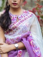 Luxury Edition moslin Saree Collection 0137 - Image 6