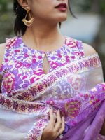 Luxury Edition moslin Saree Collection 0137 - Image 16
