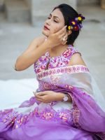 Luxury Edition moslin Saree Collection 0137 - Image 20