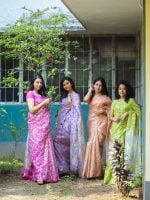 Luxury Edition moslin Saree Collection 0147 - Image 13