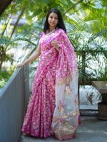 Luxury Edition moslin Saree Collection 0146 - Image 8
