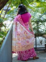 Luxury Edition moslin Saree Collection 0146 - Image 13