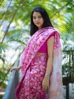 Luxury Edition moslin Saree Collection 0146 - Image 15