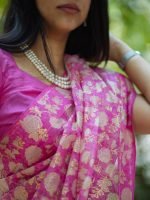 Luxury Edition moslin Saree Collection 0146 - Image 17