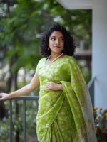 Luxury Edition moslin Saree Collection 0147 - Image 16