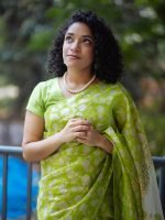 Luxury Edition moslin Saree Collection 0147 - Image 19