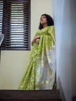 Luxury Edition moslin Saree Collection 0147 - Image 3