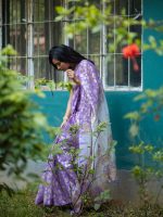 Luxury Edition moslin Saree Collection 0148 - Image 9