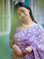 Luxury Edition moslin Saree Collection 0148 - Image 12