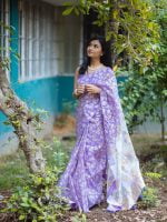 Luxury Edition moslin Saree Collection 0148 - Image 2