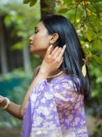 Luxury Edition moslin Saree Collection 0148 - Image 5