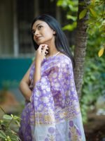 Luxury Edition moslin Saree Collection 0148 - Image 7
