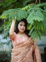 Luxury Edition moslin Saree Collection 0149 - Image 15