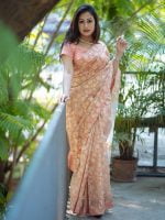 Luxury Edition moslin Saree Collection 0149 - Image 3