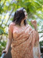 Luxury Edition moslin Saree Collection 0149 - Image 6