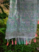 Luxury Edition moslin Saree Collection 0151 - Image 5