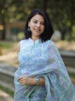 Luxury Edition moslin Saree Collection 0150 - Image 13