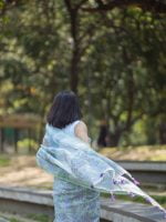 Luxury Edition moslin Saree Collection 0150 - Image 20