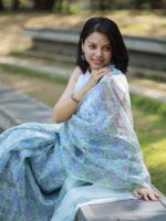 Luxury Edition moslin Saree Collection 0150 - Image 22