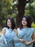 Luxury Edition moslin Saree Collection 0150 - Image 28